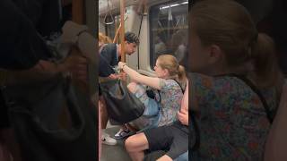 Vomir dans le Metro prank 🤢🤣 [upl. by Aidualc]