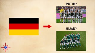 Dari Mana Warna Putih dan Hijau pada Kaos Tim Nasional Sepak Bola Jerman [upl. by Eimor]