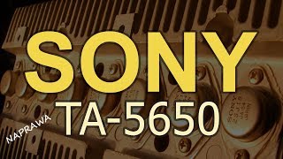 Sony TA5650 Reduktor Szumu 189 [upl. by Yemane]