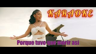 sobrevivire yarita lizeth karaoke completo [upl. by Oirevlis295]