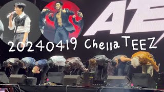 20240419 Ateez  Coachella Weekend 2 Full Fancam 🌴❤️‍🔥 KRAPSYK [upl. by Herold343]