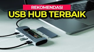 10 REKOMENDASI USB HUB TERBAIK 2023 [upl. by Arratal]