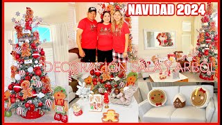 DECORACIÓN ARBOL DE NAVIDAD Y SALA 2024🎄IDEAS PARA DECORAR NAVIDAD 2024  DECORACIÓN NAVIDEÑA2024 [upl. by Giuditta]