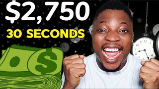 You Get 2750 FREE MONEY in Just 30 Seconds Apply Now [upl. by Abell247]