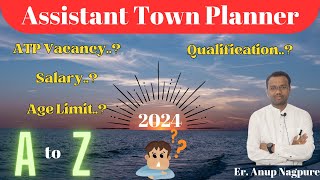 ATP 2024  Assistant Town Planner  A to Z [upl. by Lach]