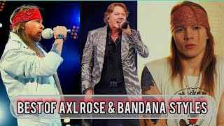 HOW to WEAR a BANDANA Like AXL ROSE [upl. by Nnylarat]