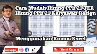 Cara Mudah Hitung PPh 21 TER Banyak Karyawan Dengan Excel [upl. by Leiva284]