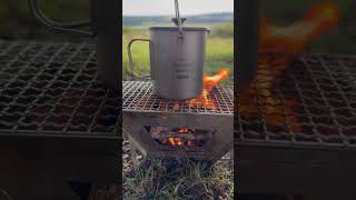 Brew on Salisbury Plain bushcraft bushcraftgear wildcamping outdoors survival [upl. by Anavahs711]