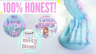 100 HONEST Famous Instagram Slime Shop Review Famous amp Underrated US Slime Package Unboxing [upl. by Inahpets]