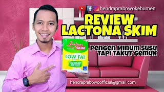 TIPS MEMILIH SUSU UNTUK DIET  REVIEW LACTONA SKIM DENGAN GRASS FED BEBAS LEMAK TRANS amp KOLESTEROL [upl. by Milurd]