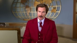 Anchorman 2  A Special Halloween Message from Ron Burgundy [upl. by Kerrin]