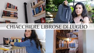 Monthly READING VLOG di LUGLIO  BOOK NOOK finito Omaggi bellissimi e libri su libri 📚 [upl. by Urbani2]