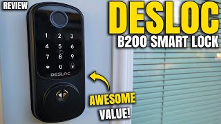 This Smart Lock is TOO GOOD For It’s Price  DESLOC B200 Fingerprint Smart Lock Review [upl. by Carolyne]