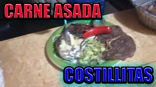 PREPARANDO CARNE ASADA Y COSTILLAS [upl. by Llig910]