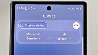 How To Use Live Translation on Samsung Galaxy Z Fold 6 [upl. by Assenaj882]