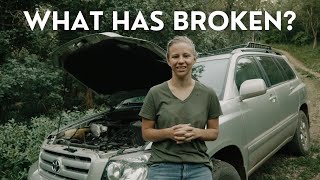 How Reliable is a 230000 Mile Toyota Highlander  Budget Car Camping  1st Gen Highlander [upl. by Ailaza]