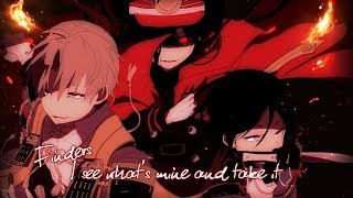 Nightcore  Emperors New Clothes Rock Version ✘ Lyrics [upl. by Notgnirrac]