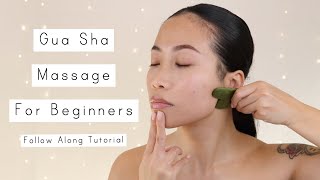 Gua Sha For Beginners  Follow Along Tutorial [upl. by Berkin]