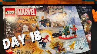 LEGO Marvel Avengers Advent Calendar 2023 Day Eighteen 76267 Build and Review Better Than Others [upl. by Aes774]