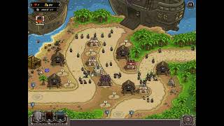 Kingdom Rush Frontiers 53 Buccaneers Den IRON Veteran Gameplay 킹덤러쉬 프론티어 해적 소굴 강철공략 베테랑 [upl. by Schurman]