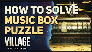 Storage Room Music Box Puzzle in Resident Evil 8 Village  House Benevento [upl. by Nilved]