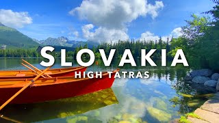 NORTHERN SLOVAKIA  High Tatras Bardejov and Spis Castle Road Trip [upl. by Tedda]