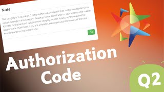 How to Add Authorization Code in Q2 Category on GeM  Sell Product in Q2 Category  OEM Panel [upl. by Aleekat589]