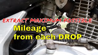 Carburetor setting for maximum possible mileage [upl. by Nibroc]