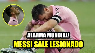 Messi sale lesionado en el partido entre Inter Miami vs Toronto [upl. by Miranda854]