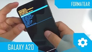 Formatear Samsung Galaxy A20 [upl. by Elberfeld102]