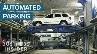 How Automated Parking Garages Work [upl. by Glenda]