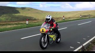 Classic TT Isle of Man  amazing sounding bikes ridden to the limit [upl. by Janette199]