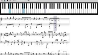 How to play Yakety Sax on Piano [upl. by Nemzaj]