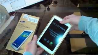 Tableta Samsung Galaxy Tab 3  Unboxing in limba romana [upl. by Ennayhc]