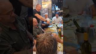 Biagio Izzo Stefano de Martino e Francesco paolantoni a cena nei quartieri spagnoli [upl. by Nytram]