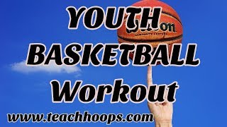 Basketball Youth Workout  Practice Video Elementary and Middle School Drills  35 Minutes [upl. by Garey]