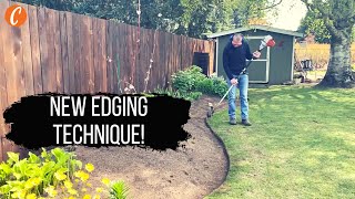 How to Edge Your Lawn with Your Line Trimmer [upl. by Oremo779]