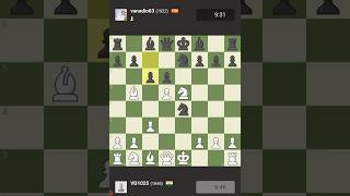 e4 opening trap chess ponziani [upl. by Pallaton]