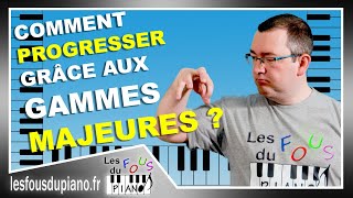 Comment progresser en apprenant les gammes majeures [upl. by Ahsemit367]