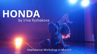 Honda  FKA twigs  Irina Ryzhakova  Heelsdance Workshop in Munich [upl. by Annaul]