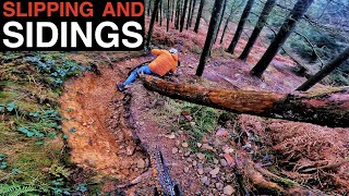 BARRY SIDINGS MTB TRAILS  Winter Laps  Welsh Gold [upl. by Dulla873]