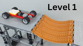 Making a LEGO Car Cross Broken Bridges [upl. by Sailesh126]