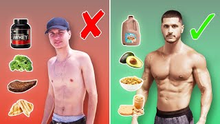 8 Foods Every Skinny Guy Must Eat BULK UP FAST [upl. by Odraode538]