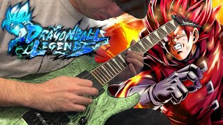 3 DL ”Guitar Cover” Dragon Ball legends OST Super Saiyan God Giblet Theme [upl. by Lorin]