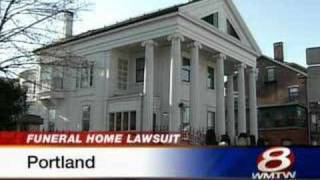 Funeral Home Sued Over Leaking Casket [upl. by Asinla]