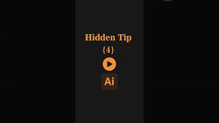 Hidden tip and trick no 4 in illustrator musicgraphicdesignillustratortipstricksreelsviral [upl. by Arehc]