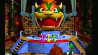 Mario Party 4  2002  Story Mode Bowsers Gnarly Party [upl. by Ahsiloc]