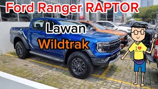 Ford Ranger RAPTOR Diesel vs Ford Ranger Wildtrak 2024 Test Drive [upl. by Linea]