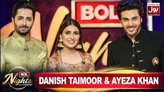 BOL Nights with Ahsan Khan  6 June 2019  Danish Taimoor  Ayeza Khan  BOL Entertainment [upl. by Eve339]