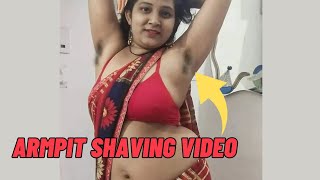 Review hair removal cream  Armpit shaving vlog [upl. by Mariya289]